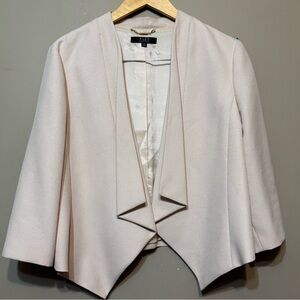 ALEX MARIE Open Front Cropped Blazer